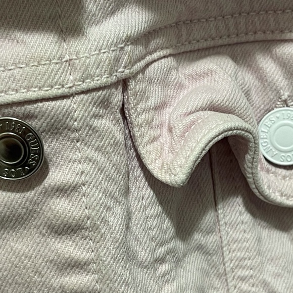 GUESS Denim Jean Jacket ROSE - Picture 5 of 15